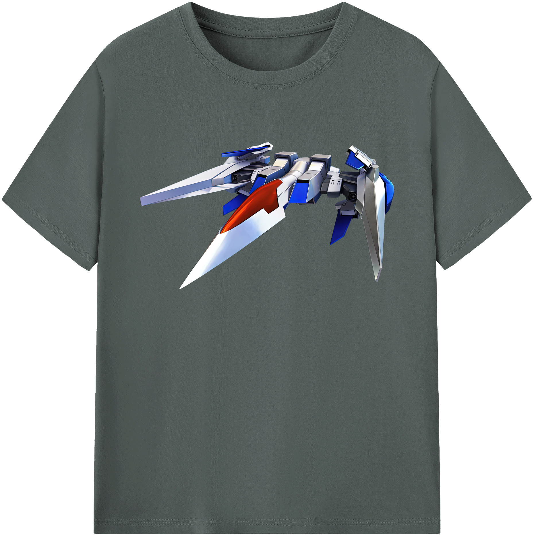 （画像用） 機動戦士ガンダム Mobile Suit Gundam 綿100％ メンズ半袖Tシャツ｜肌触りやわらか＆通気性
